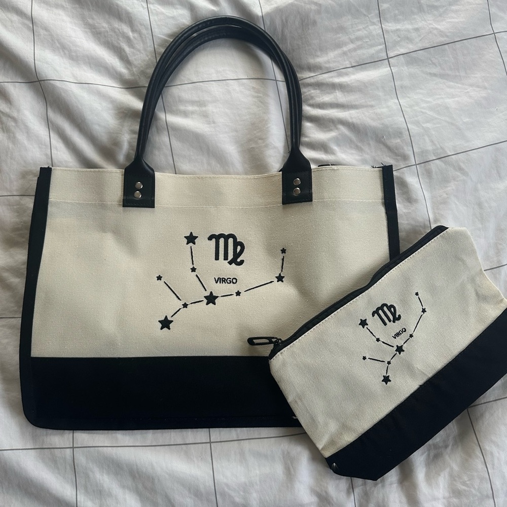 Virgo Tote Bag And Pouch